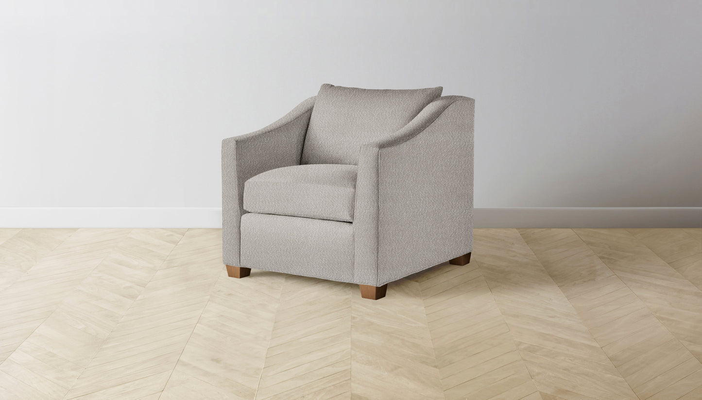 The Sullivan - Italian Bouclé Fossil Chair