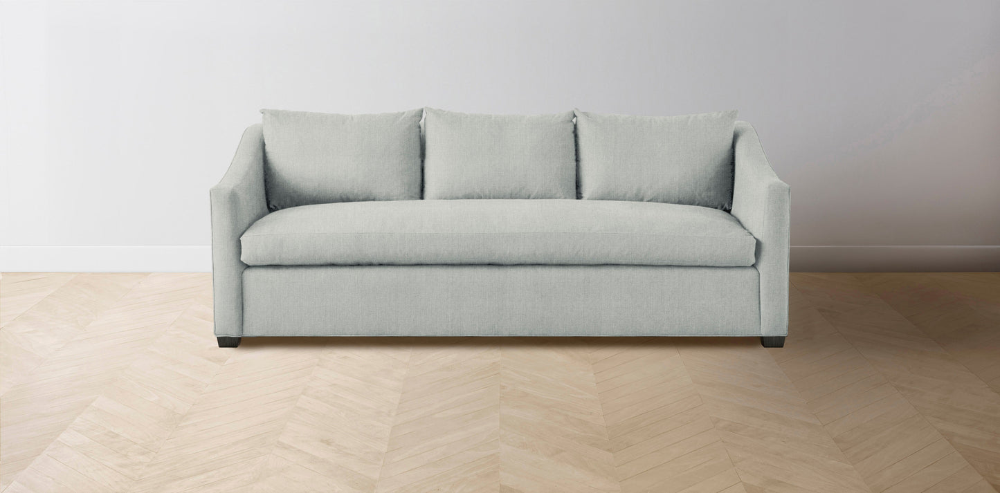 The Sullivan - Performance Melange Weave Seaglass Sofa
