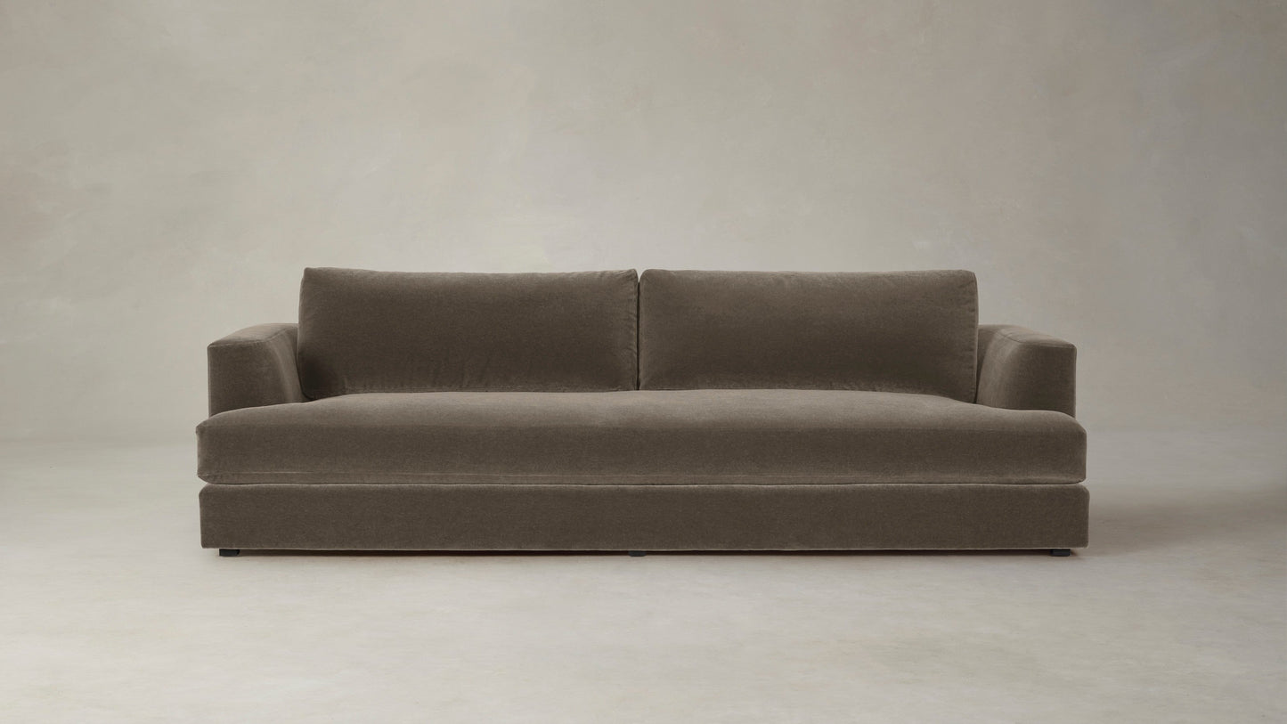 The Varick - Mohair Mink Sofa