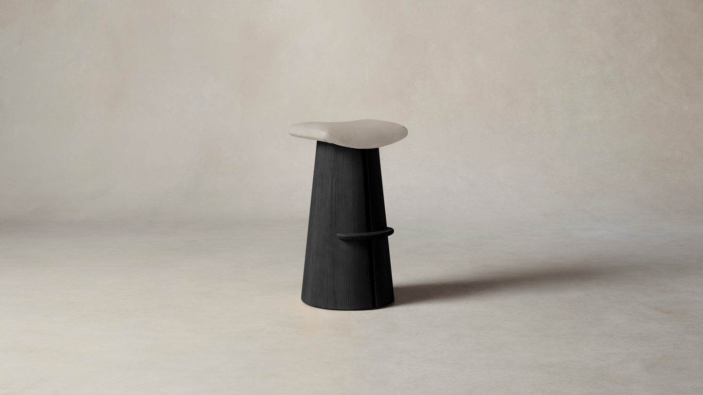 The Weston - Nubuck Leather Sail Bar and Counter Stool