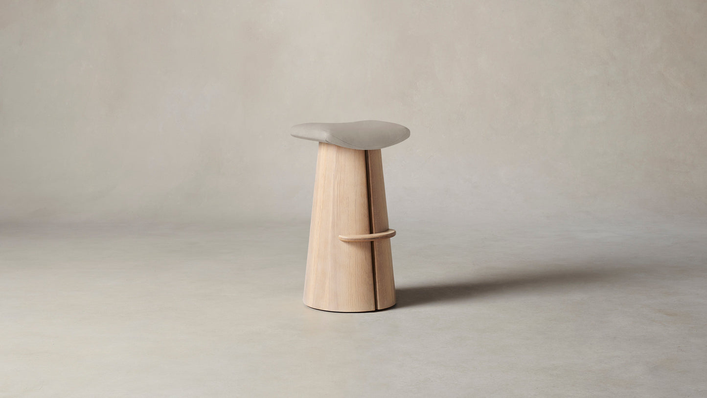 The Weston - Nubuck Leather Sail Bar and Counter Stool
