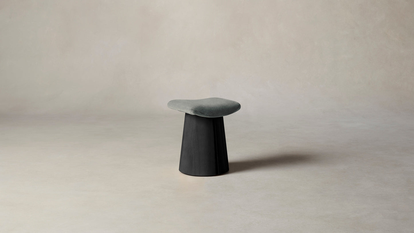 The Weston - Mohair Fog Stool