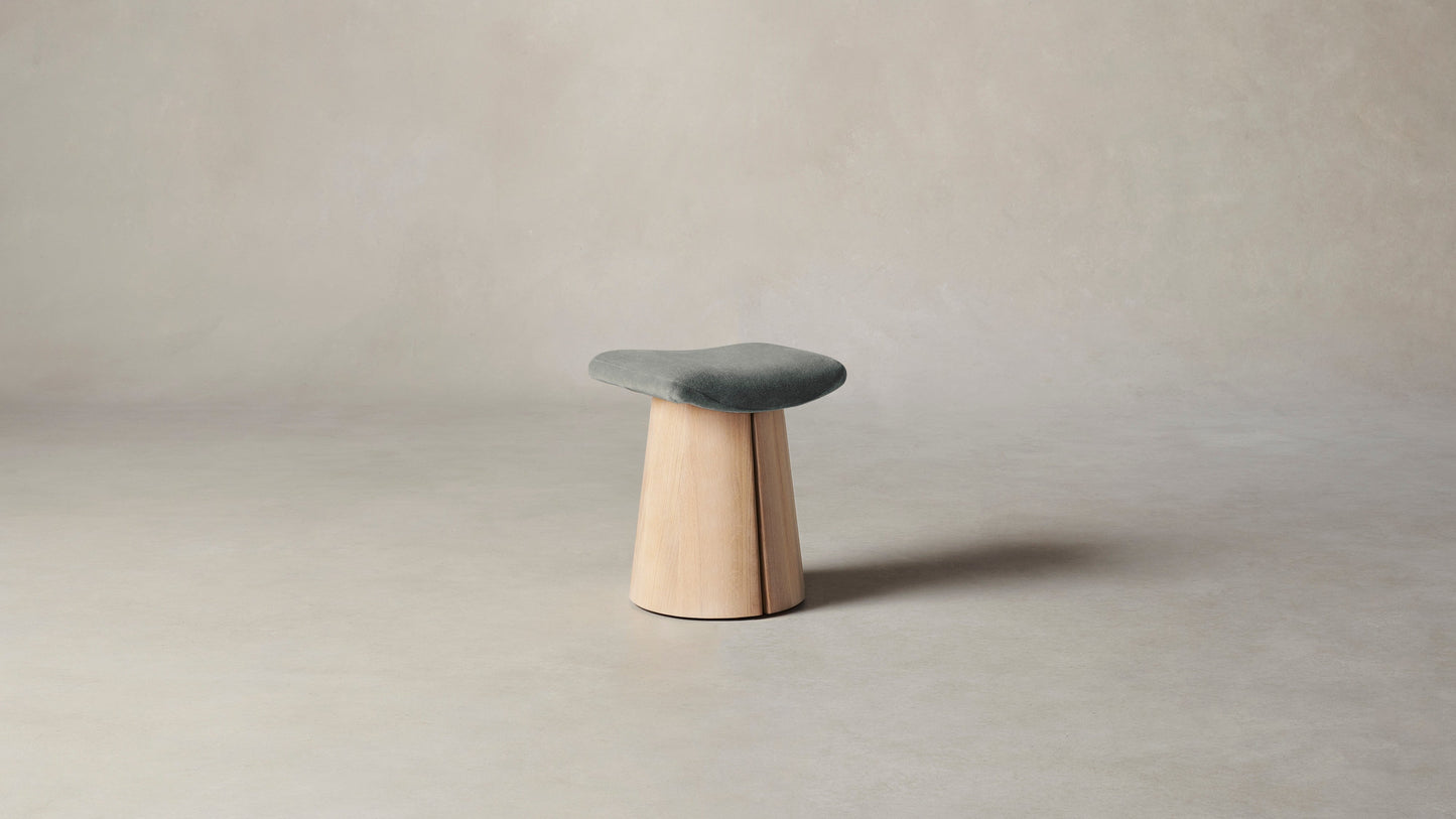 The Weston - Mohair Fog Stool