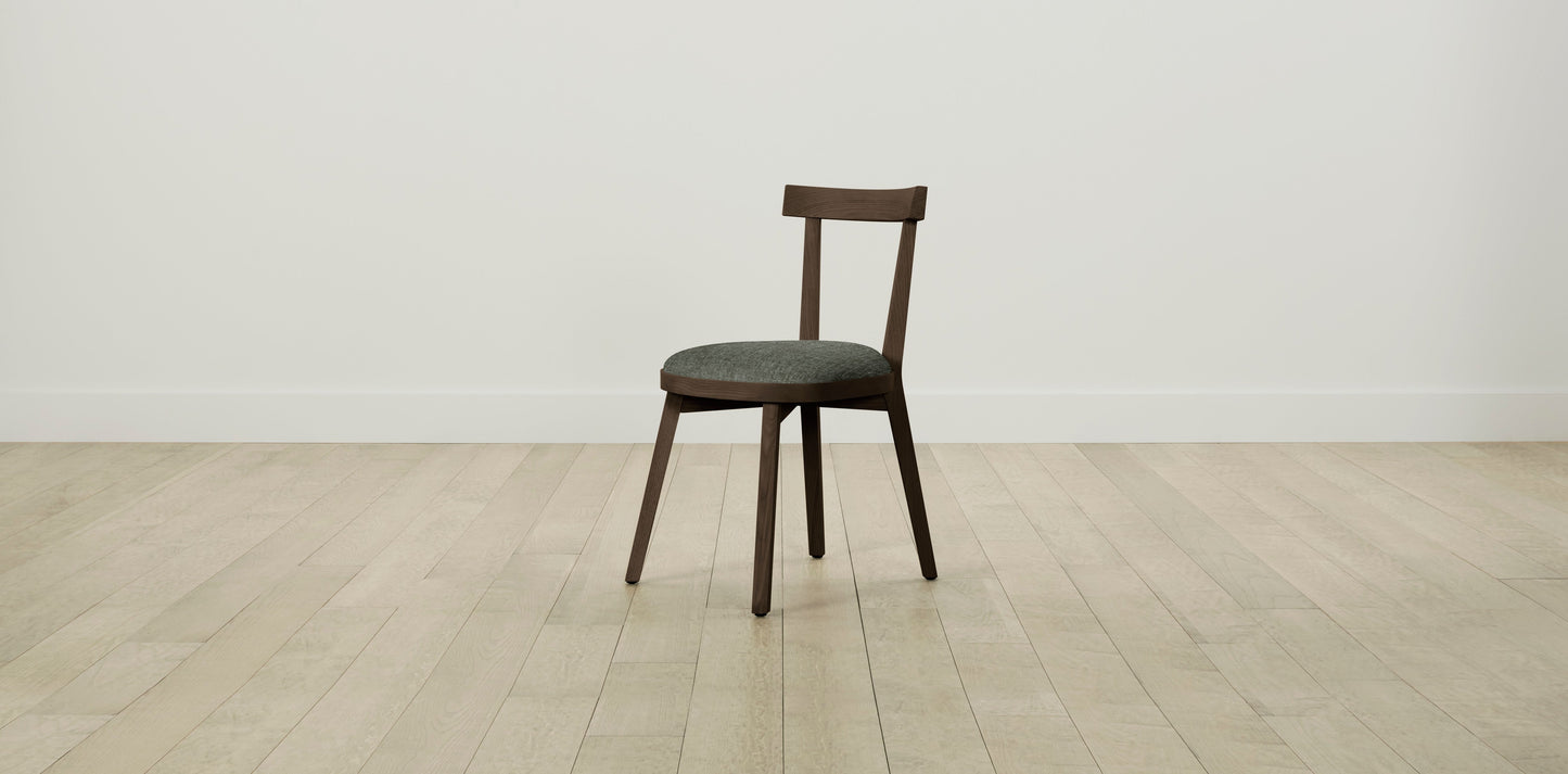 The Allen  - Belgian Linen Thyme Dining Chair