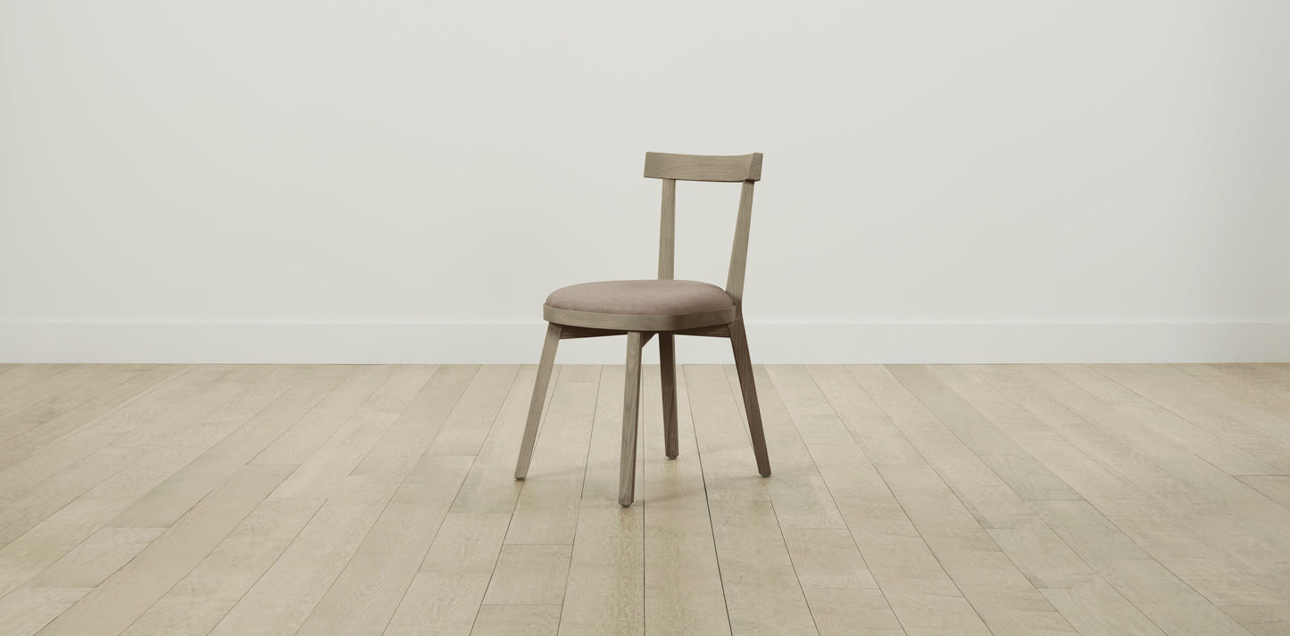 The Allen  - Performance Basketweave Malt Dining Chair