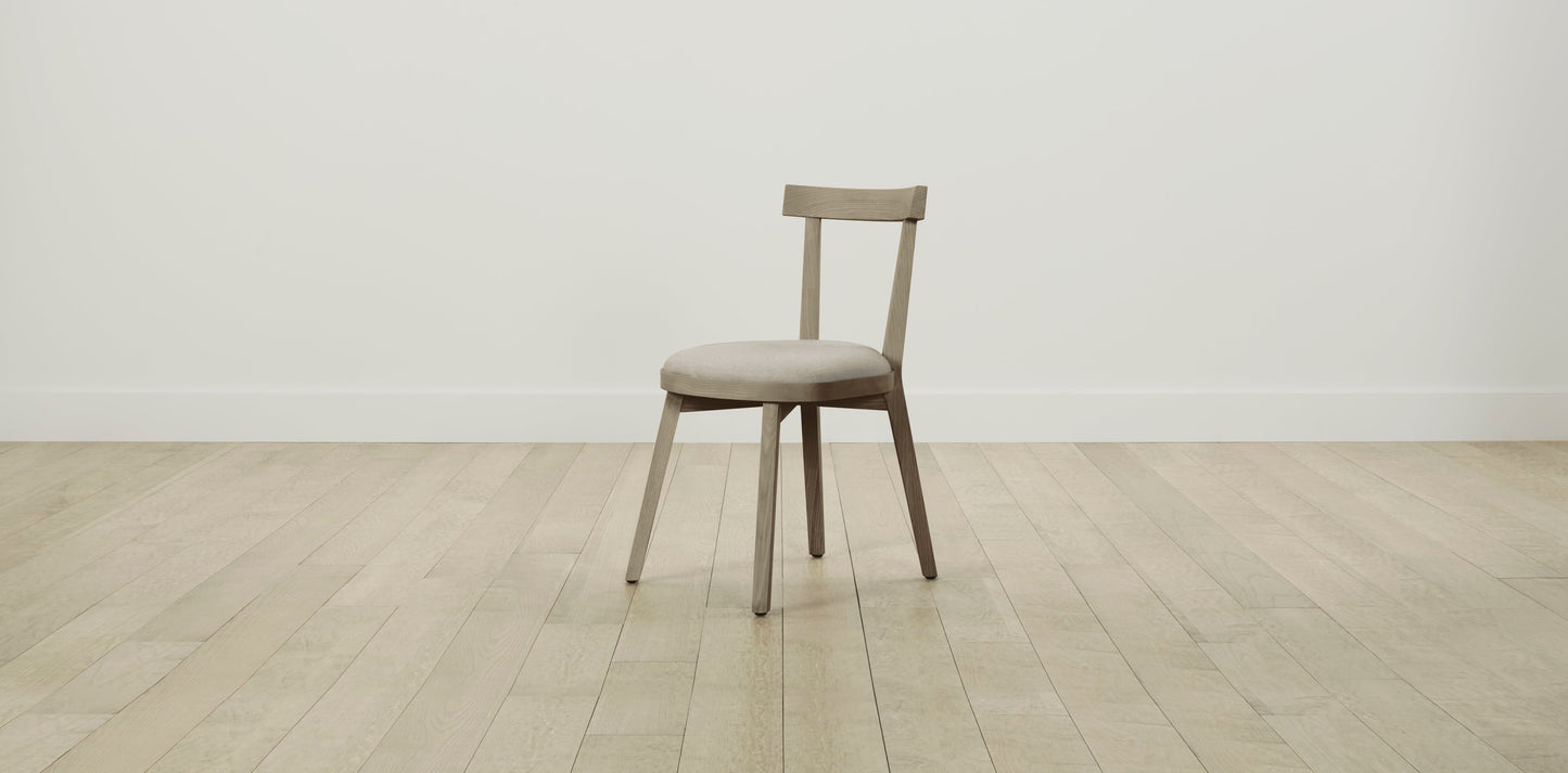 The Allen  - Performance Basketweave Pebble Dining Chair