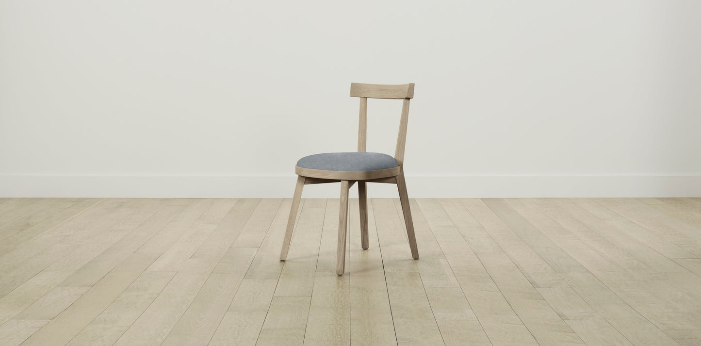 The Allen  - Performance Melange Weave Aegean Dining Chair