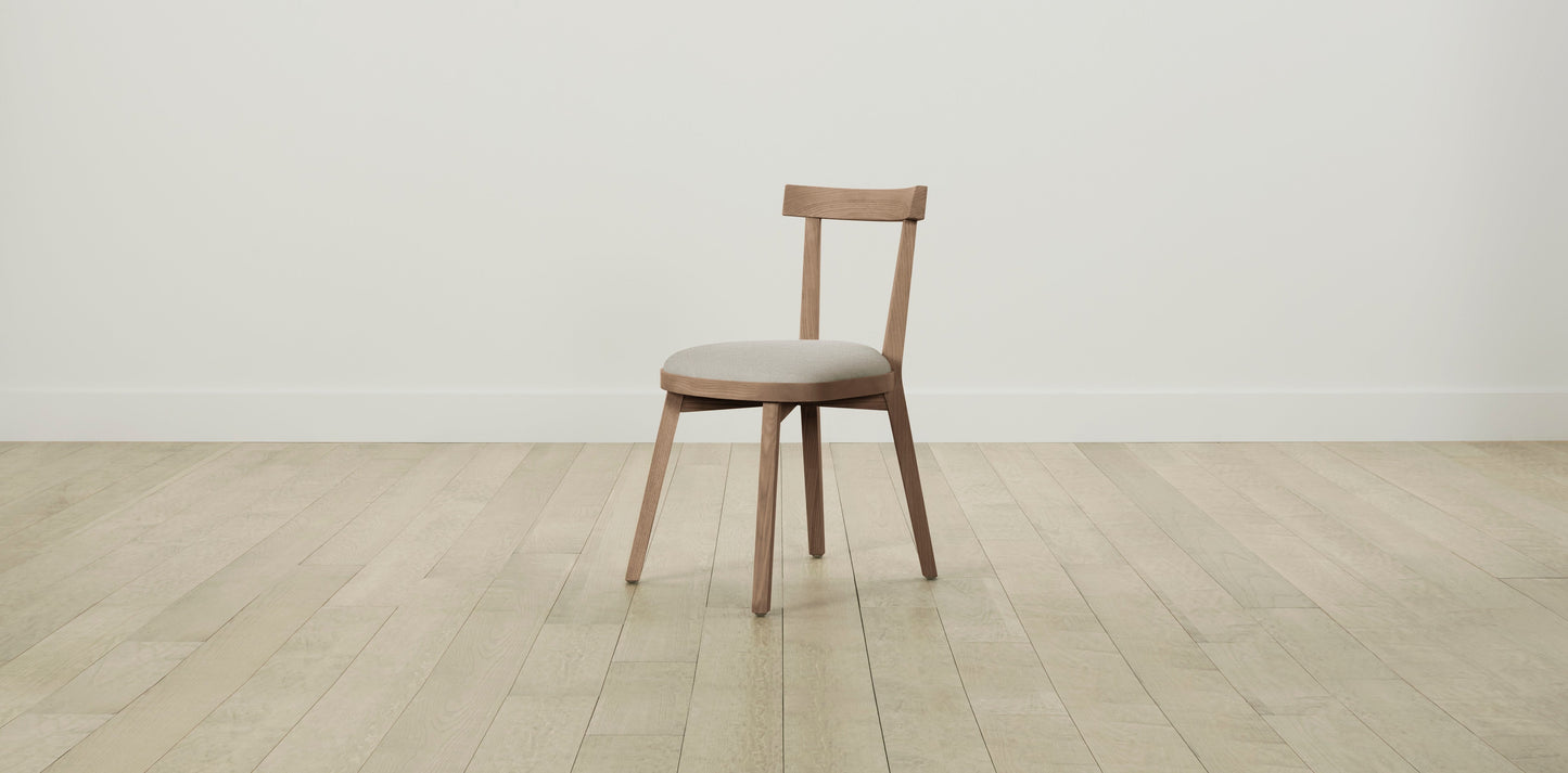 The Allen  - Performance Textured Linen Flax Dining Chair