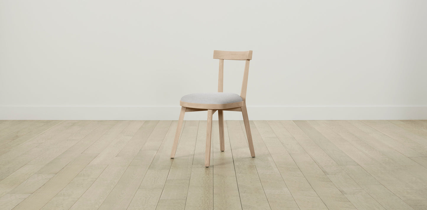 The Allen  - Performance Woven Chenille Steel Dining Chair