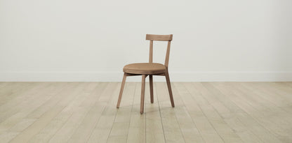 The Allen  - Tuscan Leather Camel Dining Chair