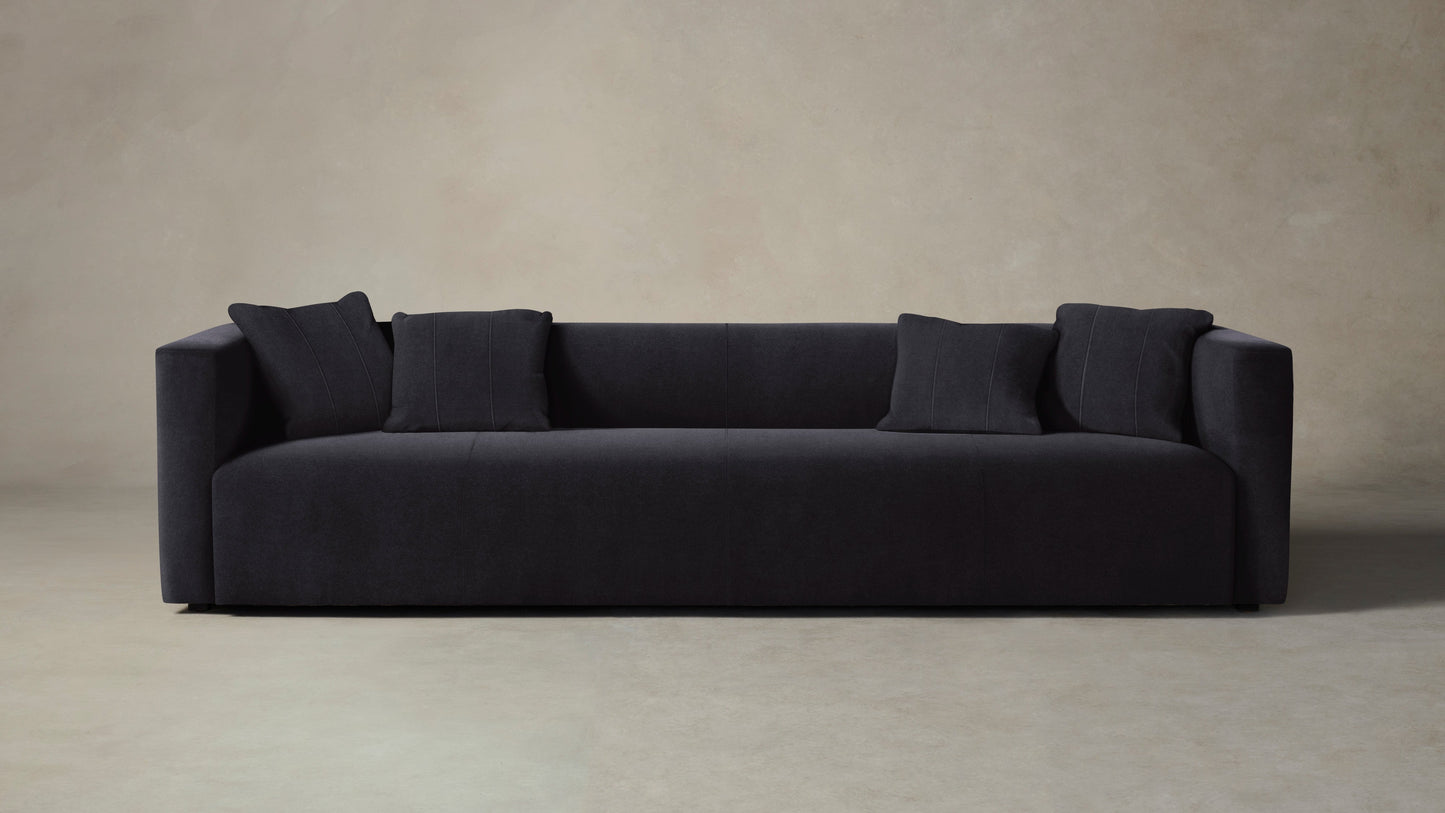 The Breuer  - Performance Velvet Flannel Sofa