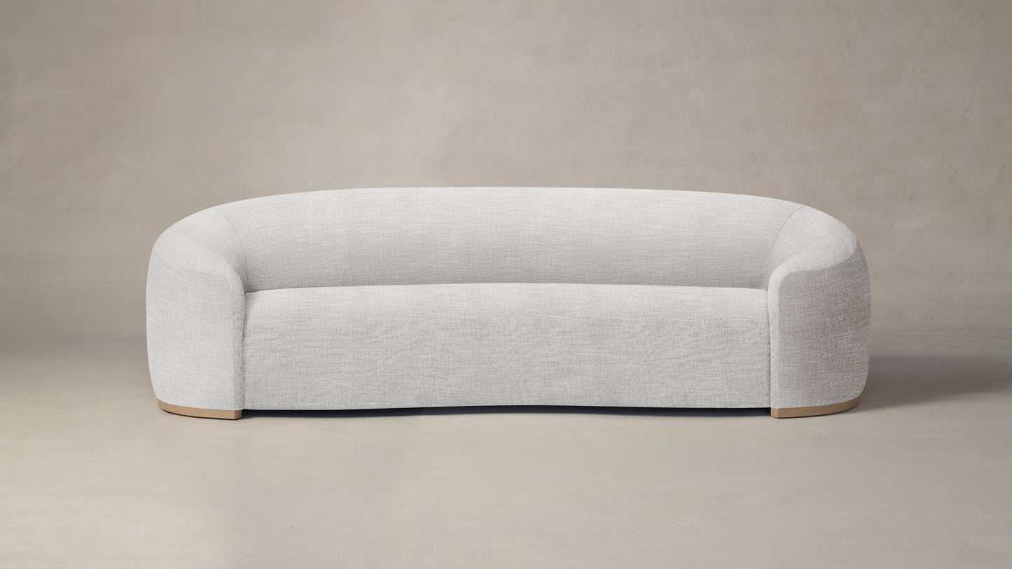 The Chelsea  - Performance Textured Tweed Snow Sofa