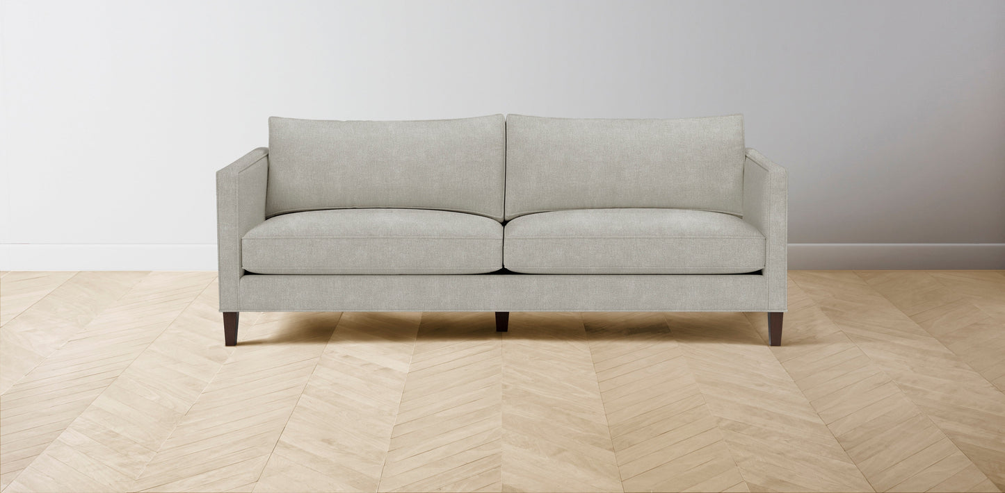 The Crosby  - Performance Melange Weave Flint Sofa