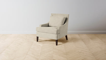 The Downing  - Belgian Linen Alder Chair