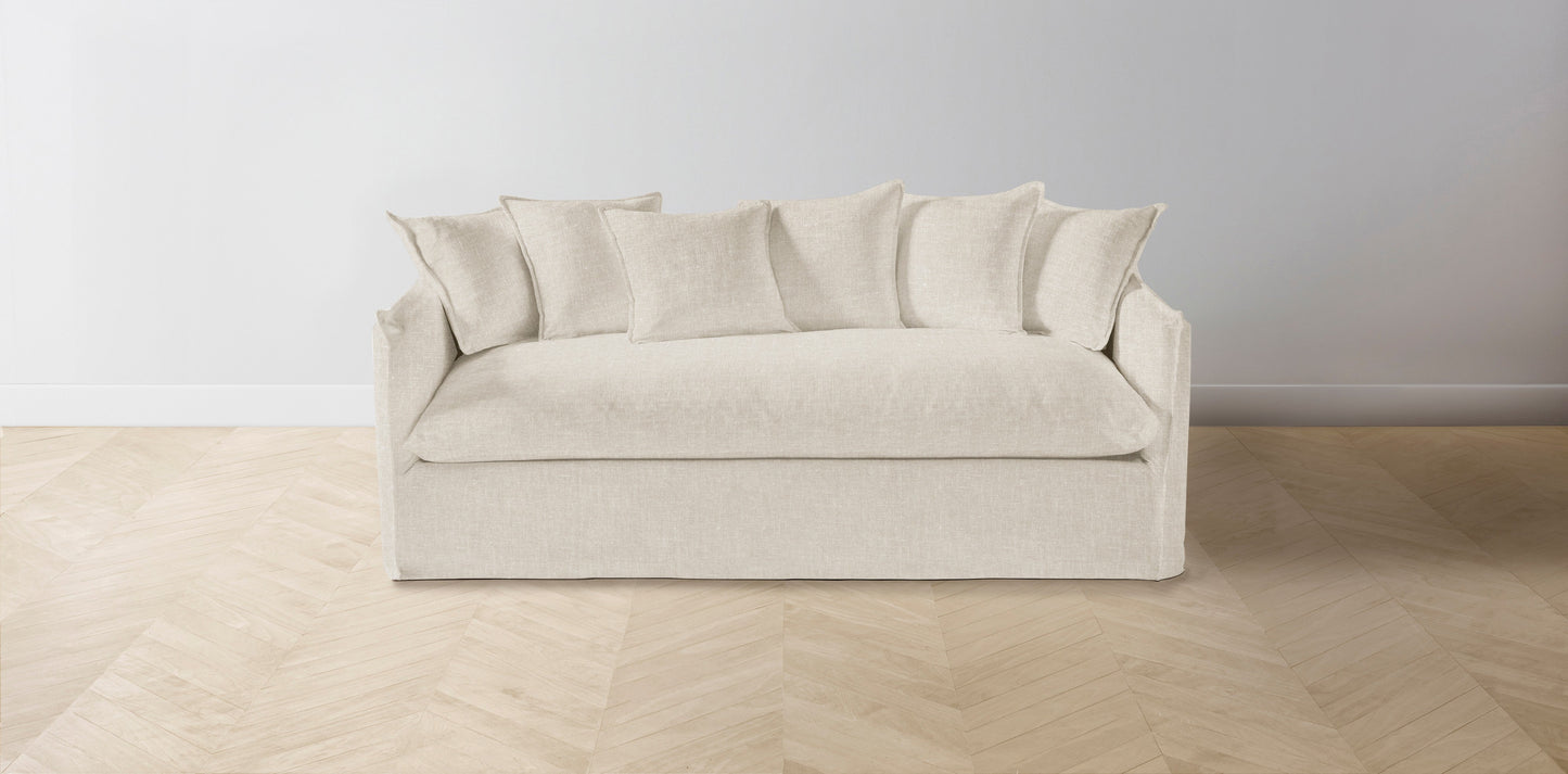 The Dune  - Belgian Linen Alder Sofa