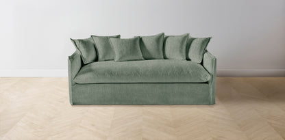 The Dune  - Performance Stonewashed Linen Aspen Sofa