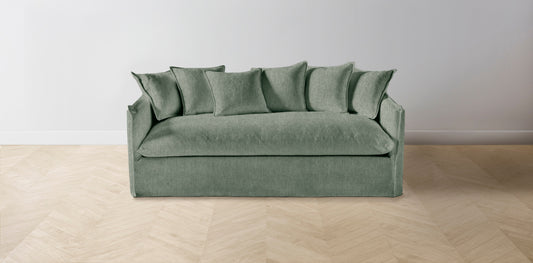 The Dune  - Performance Stonewashed Linen Aspen Sofa