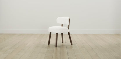 The Jane  - Belgian Linen Egret Dining Chair