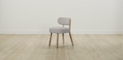 The Jane  - Italian Bouclé Fossil Dining Chair
