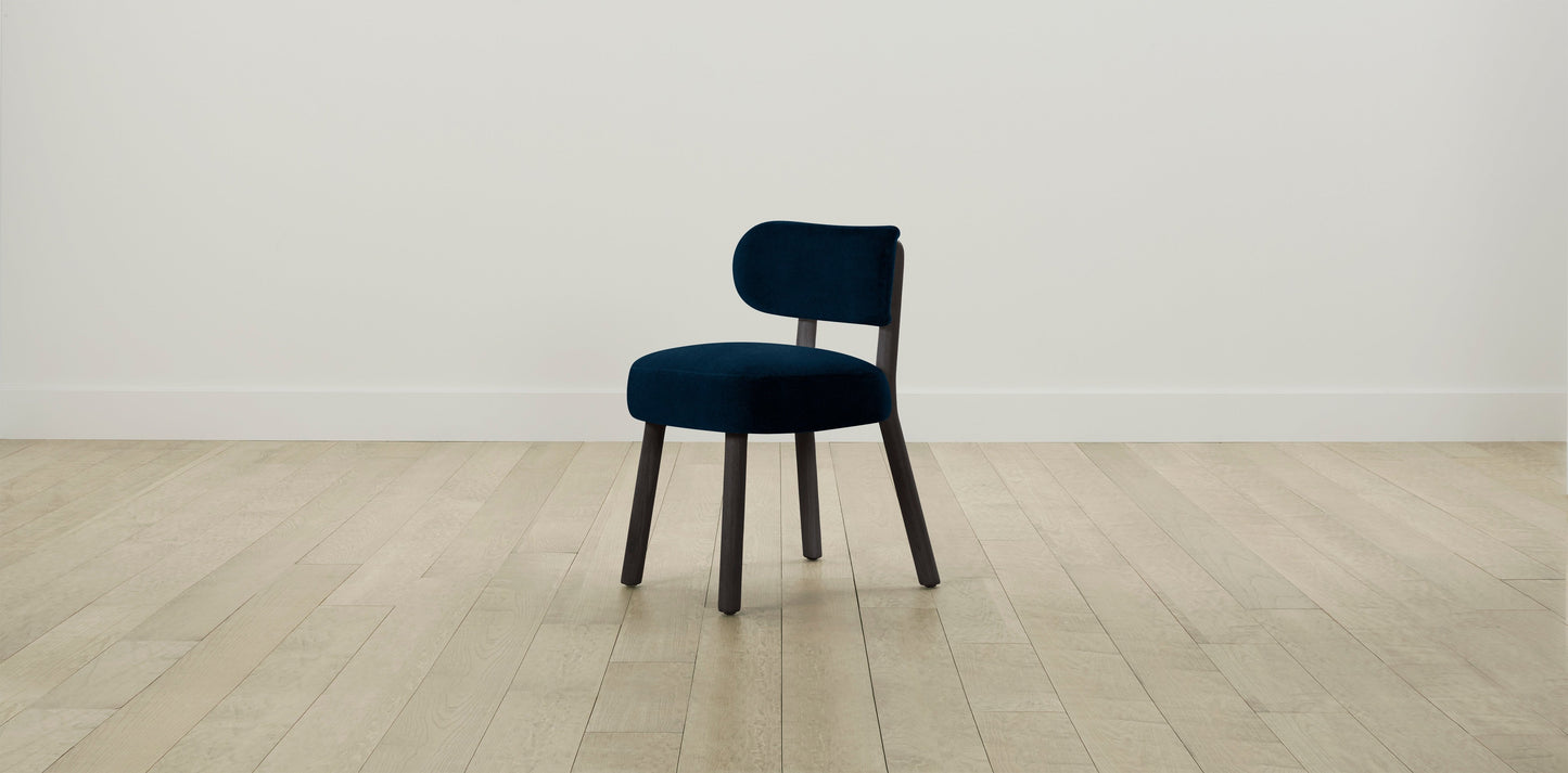 The Jane  - Mohair Admiral Dining Chair