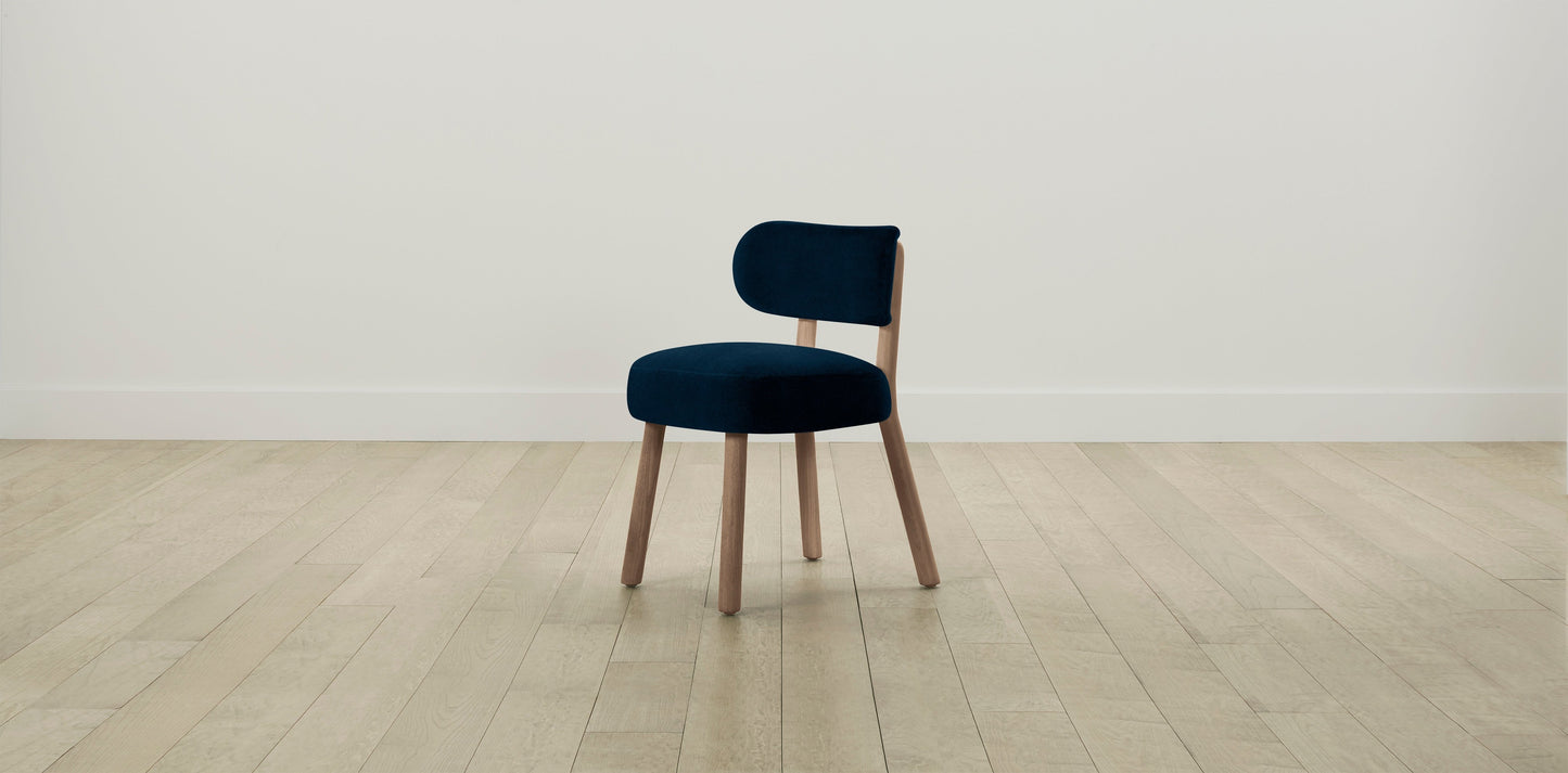 The Jane  - Mohair Admiral Dining Chair