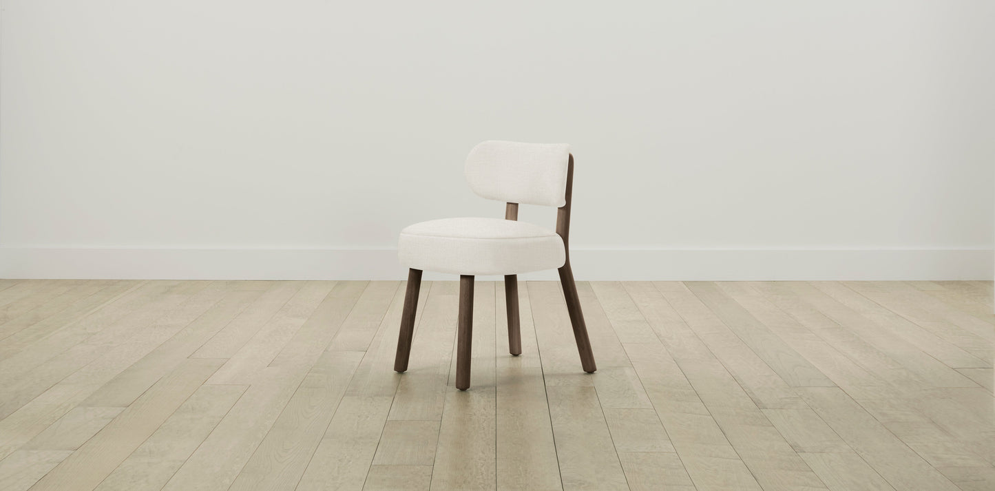 The Jane  - Performance Linen Oyster Dining Chair