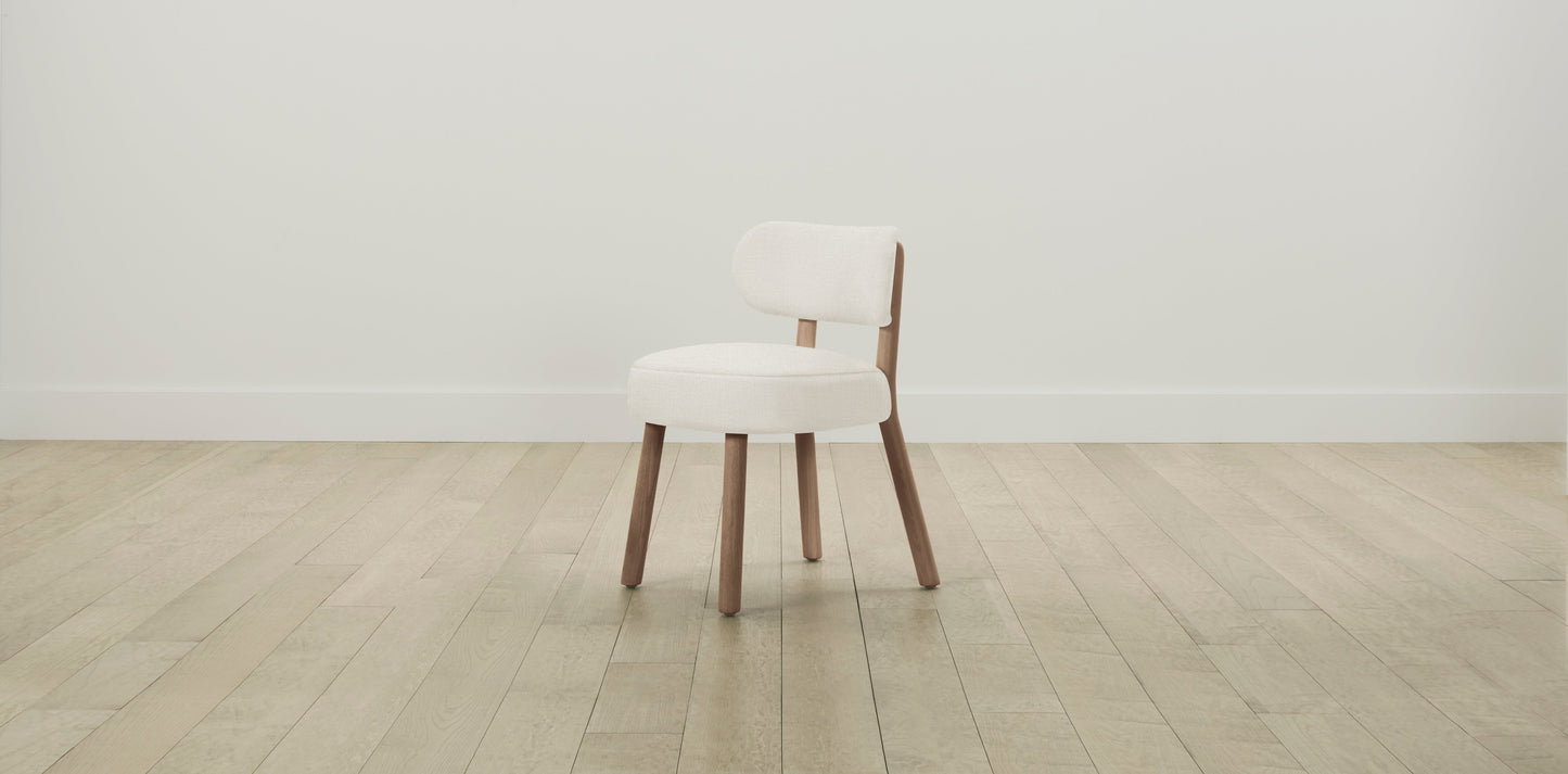 The Jane  - Performance Linen Oyster Dining Chair