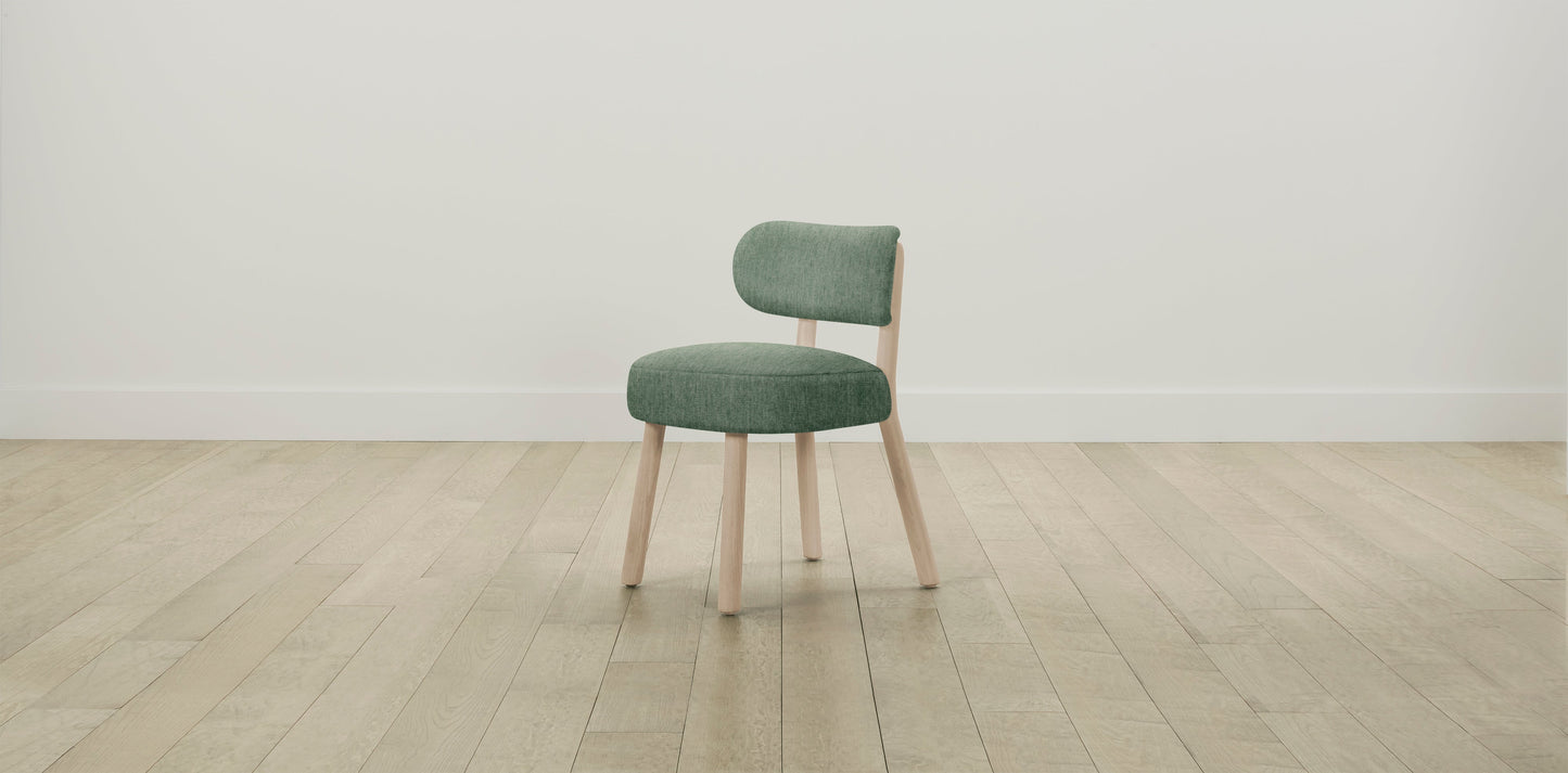 The Jane  - Performance Stonewashed Linen Aspen Dining Chair