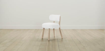 The Jane  - Performance Textured Linen Bone Dining Chair