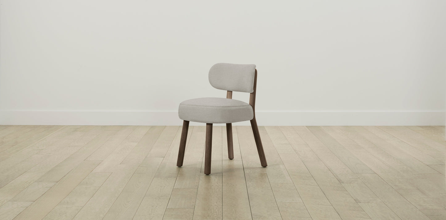 The Jane  - Performance Textured Linen Flax Dining Chair