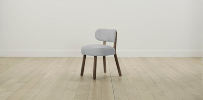 The Jane  - Performance Textured Linen Mineral Dining Chair