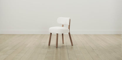 The Jane  - Performance Textured Linen Pearl Dining Chair