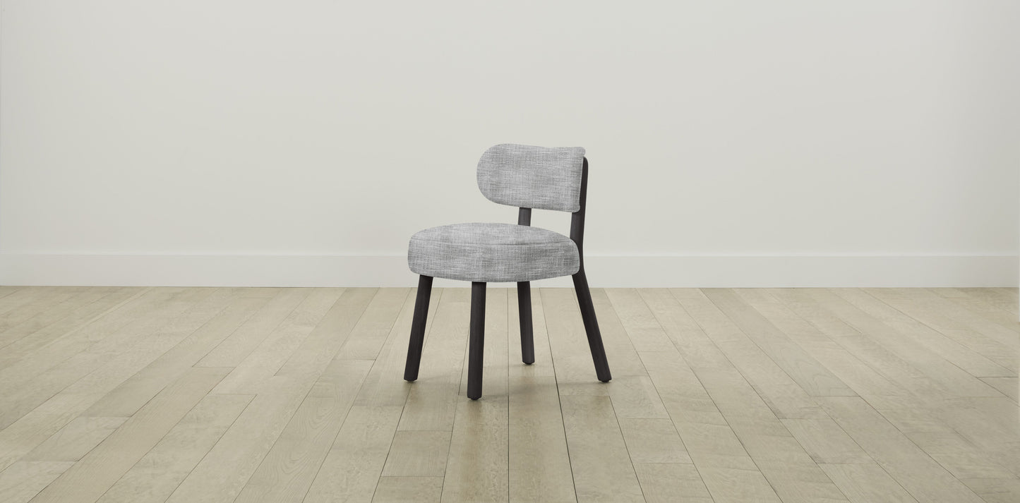 The Jane  - Performance Textured Tweed Alpine Dining Chair