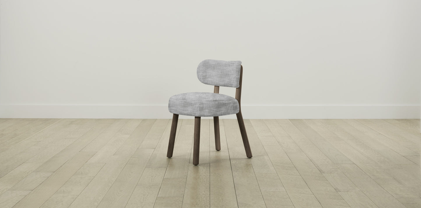The Jane  - Performance Textured Tweed Alpine Dining Chair