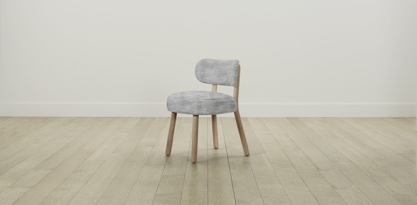 The Jane  - Performance Textured Tweed Alpine Dining Chair