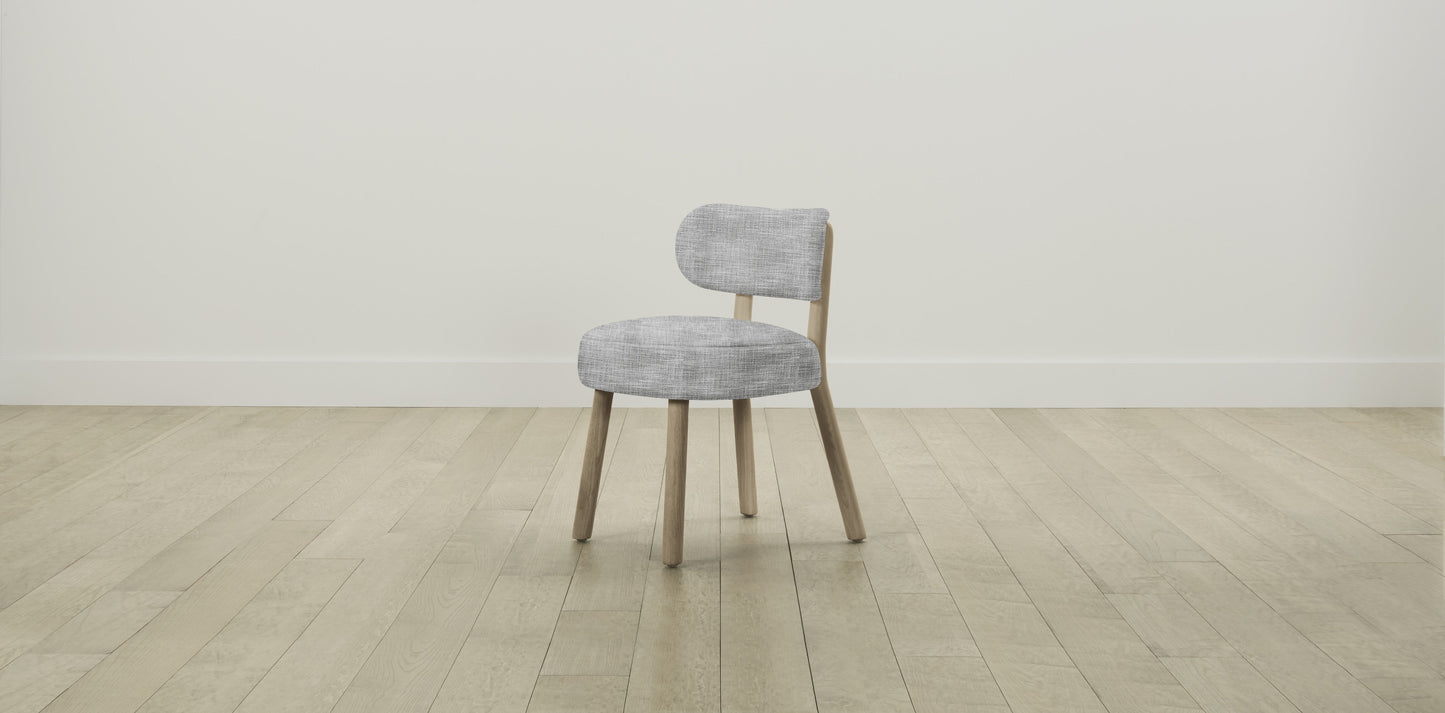 The Jane  - Performance Textured Tweed Alpine Dining Chair