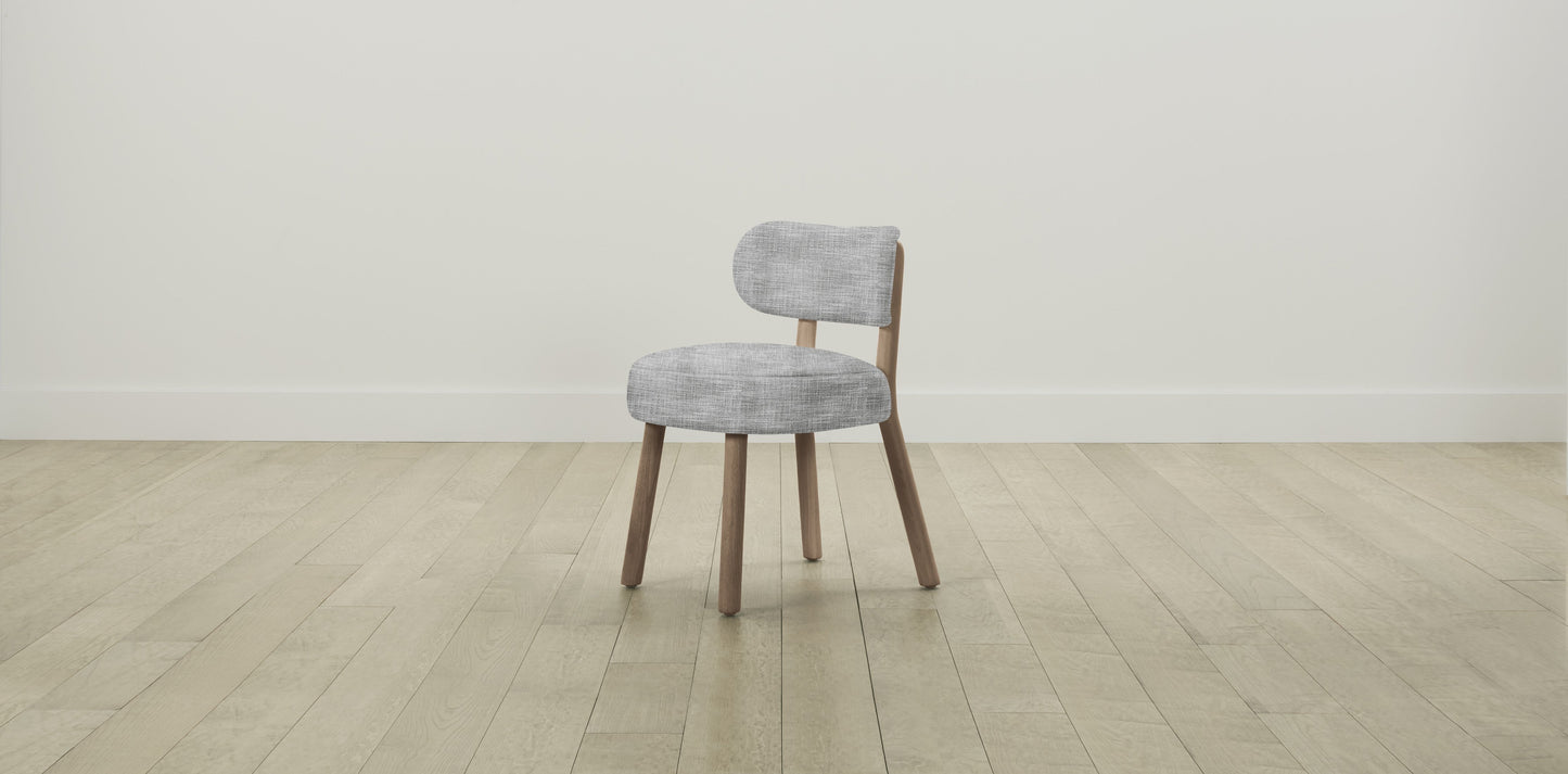 The Jane  - Performance Textured Tweed Alpine Dining Chair