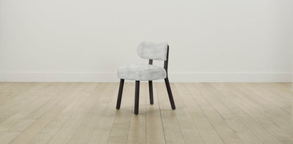 The Jane  - Performance Textured Tweed Dove Dining Chair