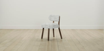The Jane  - Performance Textured Tweed Dove Dining Chair