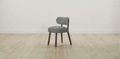 The Jane  - Performance Tweed Smoke Dining Chair