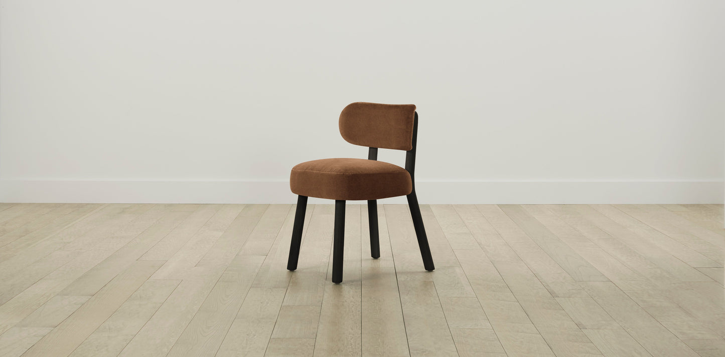 The Jane  - Performance Velvet Cider Dining Chair