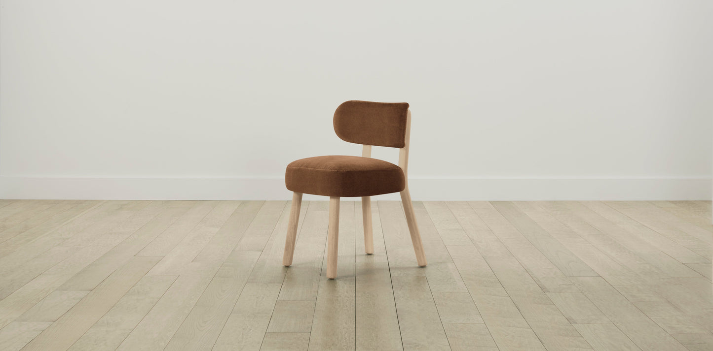 The Jane  - Performance Velvet Cider Dining Chair