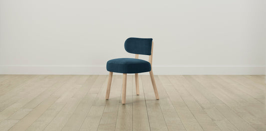 The Jane  - Performance Velvet Lagoon Dining Chair