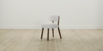 The Jane  - Performance Woven Chenille Steel Dining Chair