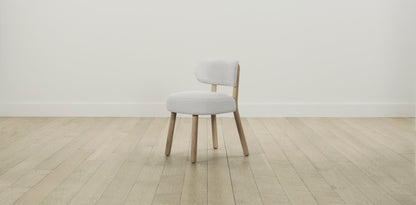 The Jane  - Performance Woven Chenille Steel Dining Chair