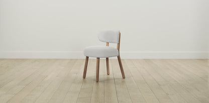 The Jane  - Performance Woven Chenille Steel Dining Chair