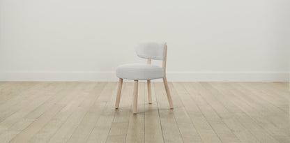 The Jane  - Performance Woven Chenille Steel Dining Chair