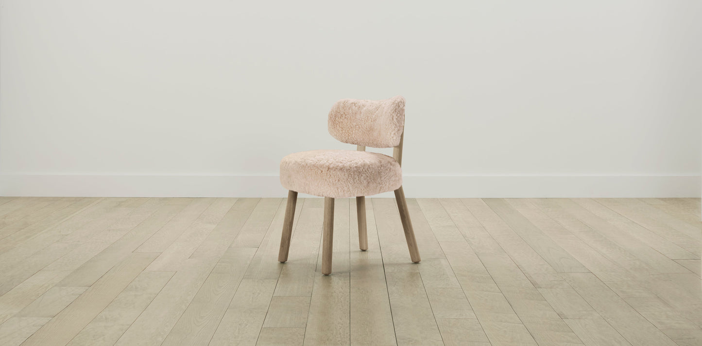 The Jane  - Shearling Shea Dining Chair