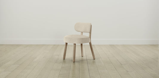 The Jane  - Tuscan Leather Bisque Dining Chair