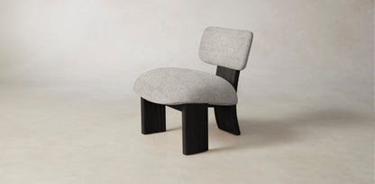 The Kenmare  - Belgian Linen Agate Chair